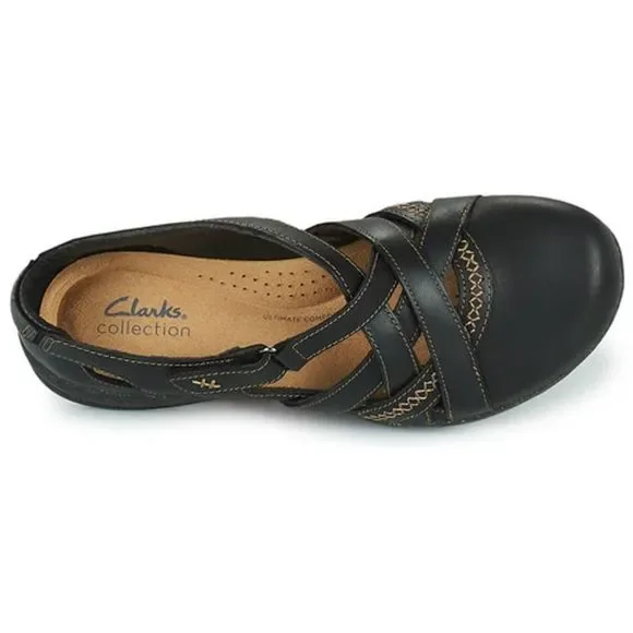 Clarks Women's Collection Roseville Step mary jane Flats shoes - Picture 2 of 8